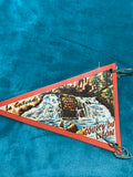 Vintage Source Du Lison Collectible Pennant Flag