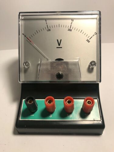 Voltmeter, 0-3v/15v/300v DC United Scientific Supplies Inc