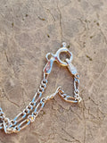 *Signed Sterling Silver Italy 925 Dainty Link Chain