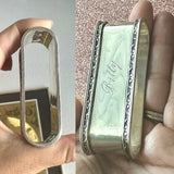 Antique Hallmarked 8844 Sterling Silver 925 “Billy” Napkin Ring Serviette Holder