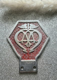 Vintage 1930's+ Chrome AA Automobile Association Commercial Car Badge V150703