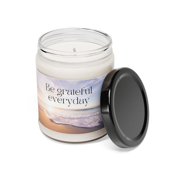 Be Grateful Beach Apple Harvest Scented Soy Candle, 9oz