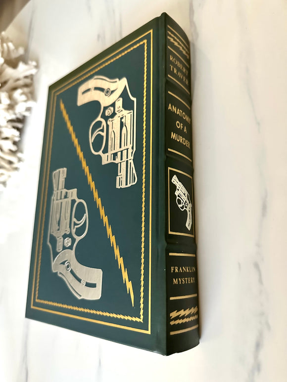 Franklin Library Mystery Anatomy of a Murder Robert Traver Hardcover 1988