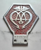 Vintage 1930's+ Chrome AA Automobile Association Commercial Car Badge V150703