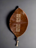 Antique Zulu Cowhide Cultural Shield from South Africa Original African Tribe