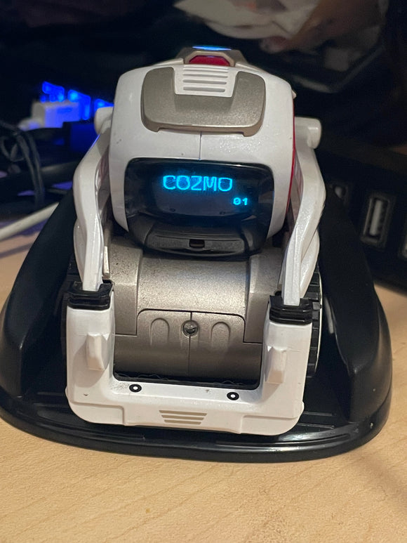 Anki Cozmo Robot Cosmo Tested Fully Functional With Charging Base Dock