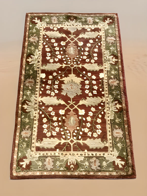 Channing Persian-Style Hand-Tufted Wool Rug Carpet Pottery Barn