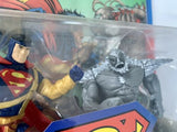1997 Kenner Man of Steel Hunter-Prey Superman Doomsday Figure 2 Pack MOC