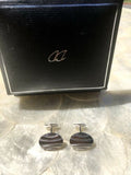 David Donahue DD Signed Sterling Silver 925 & Men's Cufflinks In Original Box