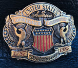 USA Constitution Commemorative 200th Anniversary 1787-1987 Belt Buckle