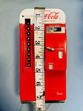 Vintage 1994 Coca-Cola Coke Red & White Mini Vending Machine Model by Vendo