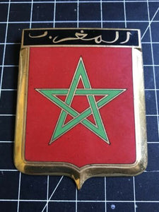 Morocco France Drago Tourist Car Badge