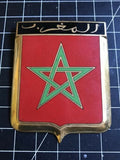 Morocco France Drago Tourist Car Badge