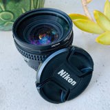 Nikon AF Nikkor Hoya 20mm Camera Lens 1:2.8 D Made in Japan 62mm HMC