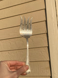Vintage Jas R. Armiger Co. Antique Signed Sterling Silver Serving Fork 66.45g