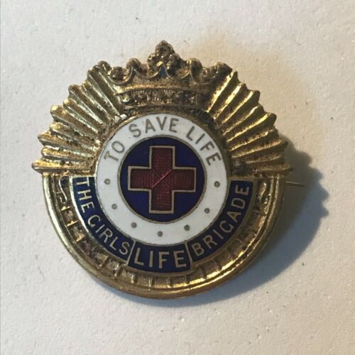“to Save A Life” The Girls Life Brigade Pin