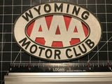 Wyoming Motor Club Car Badge