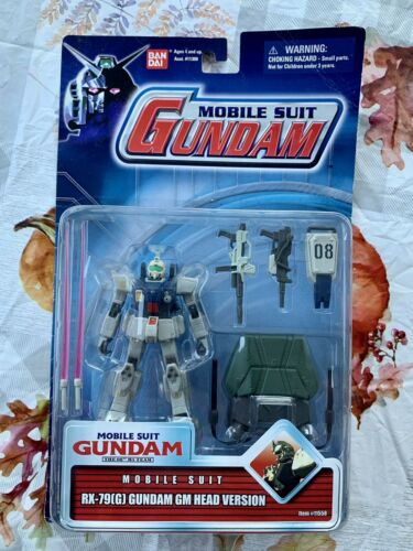 Bandai Mobile Suit Gundam Fighter RX-79 RX79 GM Head Action Figure MSIA