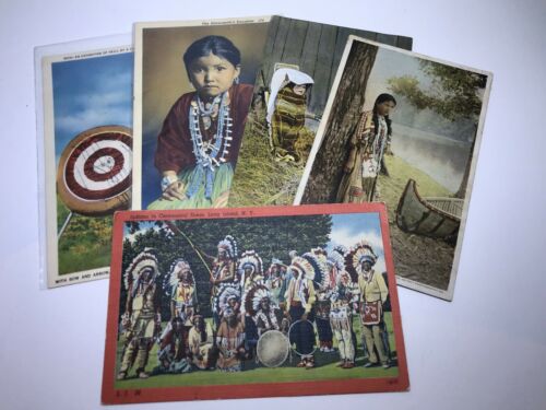 Collection Of Native American Postcard Pictures