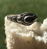 Sterling Silver 925 Amethyst Ring