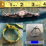 Lady Hamilton Jewel Watch 14K White Gold Diamond Watch & 14k Diamond Band (Runs)