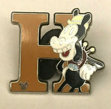 Disney HM Alphabet Letter H For Horace Horsecollar Pin (UM:82330)