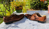 Italian Genuine Brown Leather Upper Fratelli Selects Size 12 M Mens Dress Shoes