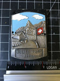 Julier Pass Car Badge