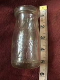 Authentic Vintage Alameda County Milk Dealers Assn. AC Quarter Pint Milk Bottle