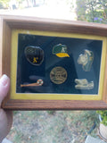 Tools of the Trade UNOCAL 1993 Oakland A's Baseball framed pin Collection 6 Pins