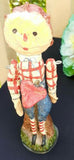 Rare vintage American Folk Art "Andy" from Raggedy Ann, poli woggs