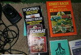 Atari Console Controllers And Games Lot