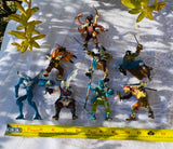 Vintage Action Figure Collection Set of 7 Figures