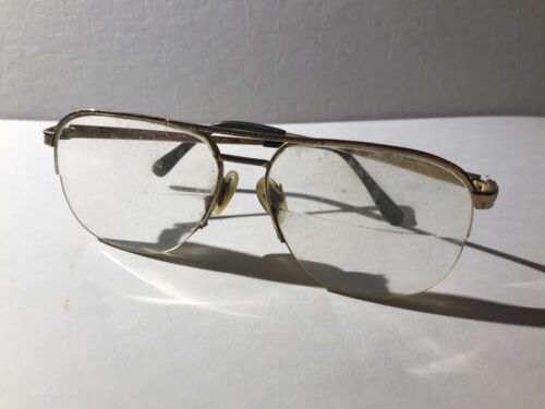 Vintage Dimas Bifocal Eye Glasses Goldtone Frames #135