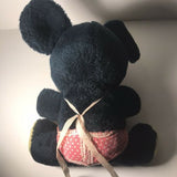 Vintage Walt Disney Plush Minnie Mouse Made In Taiwan RARE