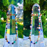 Jay King DTR Sterling Silver 925 Multi-Stone Gemstone Bead Necklace Bracelet Set