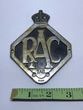 RAC Royal Automobile Club TAS Tasmania Rare Car Badge