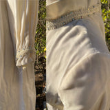 Antique Vintage Rhinestone Sequin Faux Fur Long Sleeve Womens Wedding Gown Dress