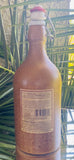 Vintage Fiedlers Bock Im Stein Stoneware German Beer Bottle