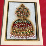 22k Gold Leaf Work On Marble Framed Matted Pictures Set Royal City Jaipur India
