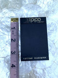 Chrome Brush Finish Zippo Lighter USA in Original Case