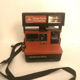 Polaroid 600 Business Edition Vintage Instant Camera State Farm Insurance Red