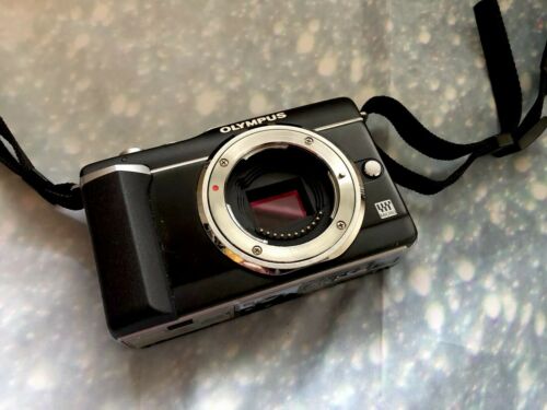 Olympus E-PL1 Camera Body Only w Data Sync Chord & Wall Charger