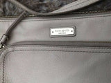 Authentic Kate Spade New York Cream Beige Textured Leather Purse Handbag