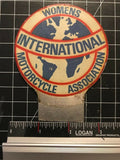 Women's International Motorcycle Association Car Badge
