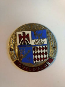 Cote D'Azur Car Badge