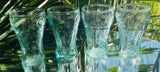 Mini Coca Cola Shot Glass Set of 4 Decorative Collectible Miniature Cup Glasses