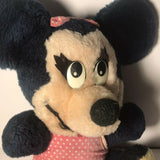 Vintage Walt Disney Plush Minnie Mouse Made In Taiwan RARE