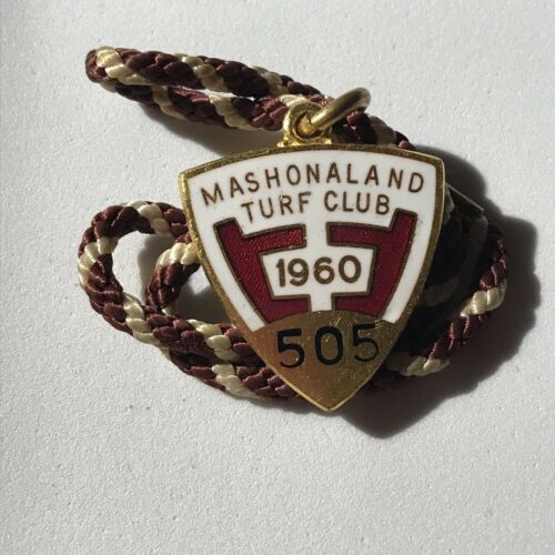 Mashonaland Turf Club 1960 Badge #505