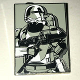 *~* DISNEY STAR WARS THE FORCE AWAKENS MYSTERY COLLECTION FLAMETROOPER PIN *~*
